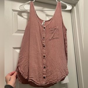 Mudd brand size XS Button up tank